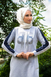 Sport Training Outfit | Dark Blue & Grey