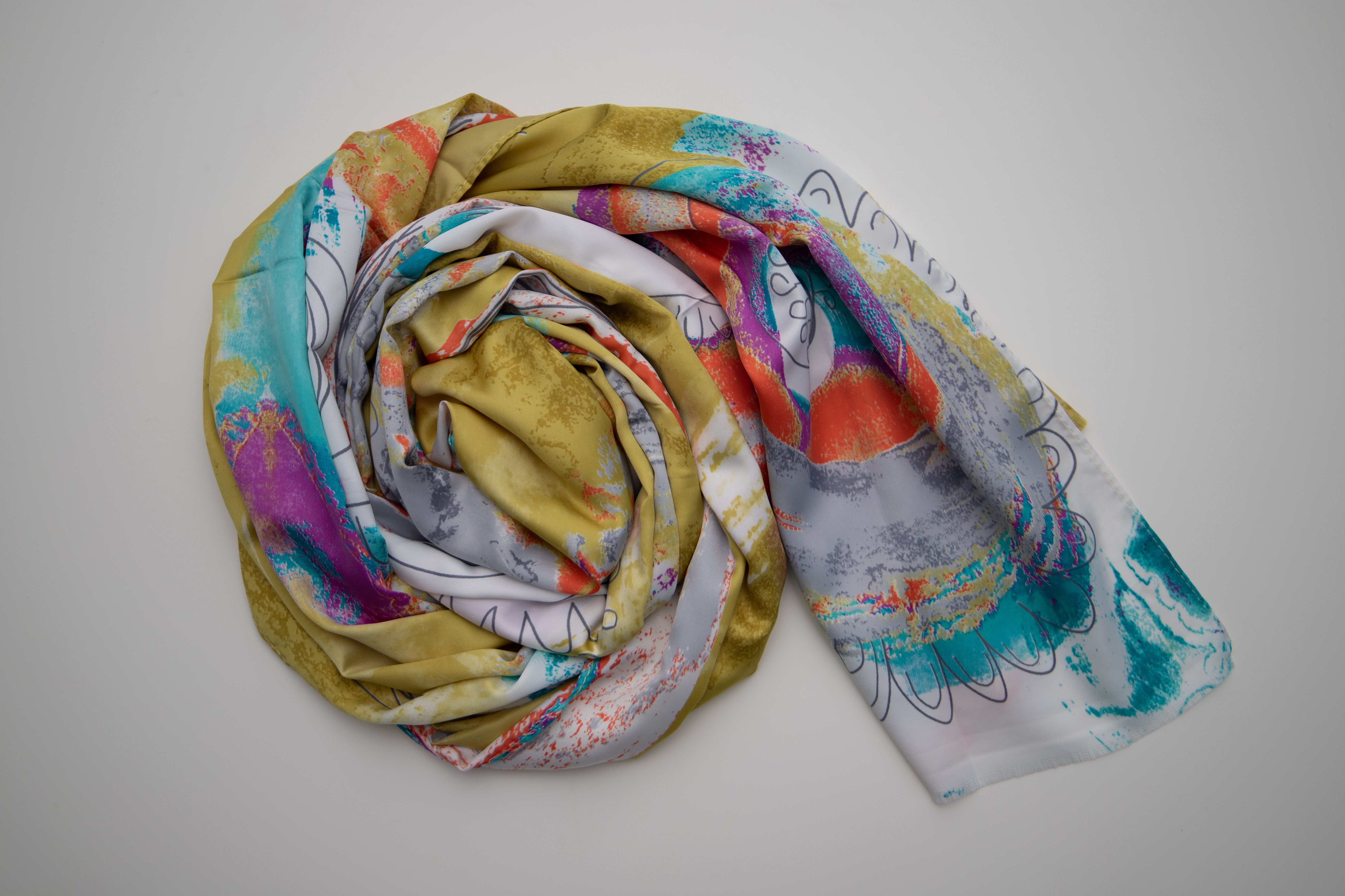 Multicolor Scarf | 4 - E-Modesta