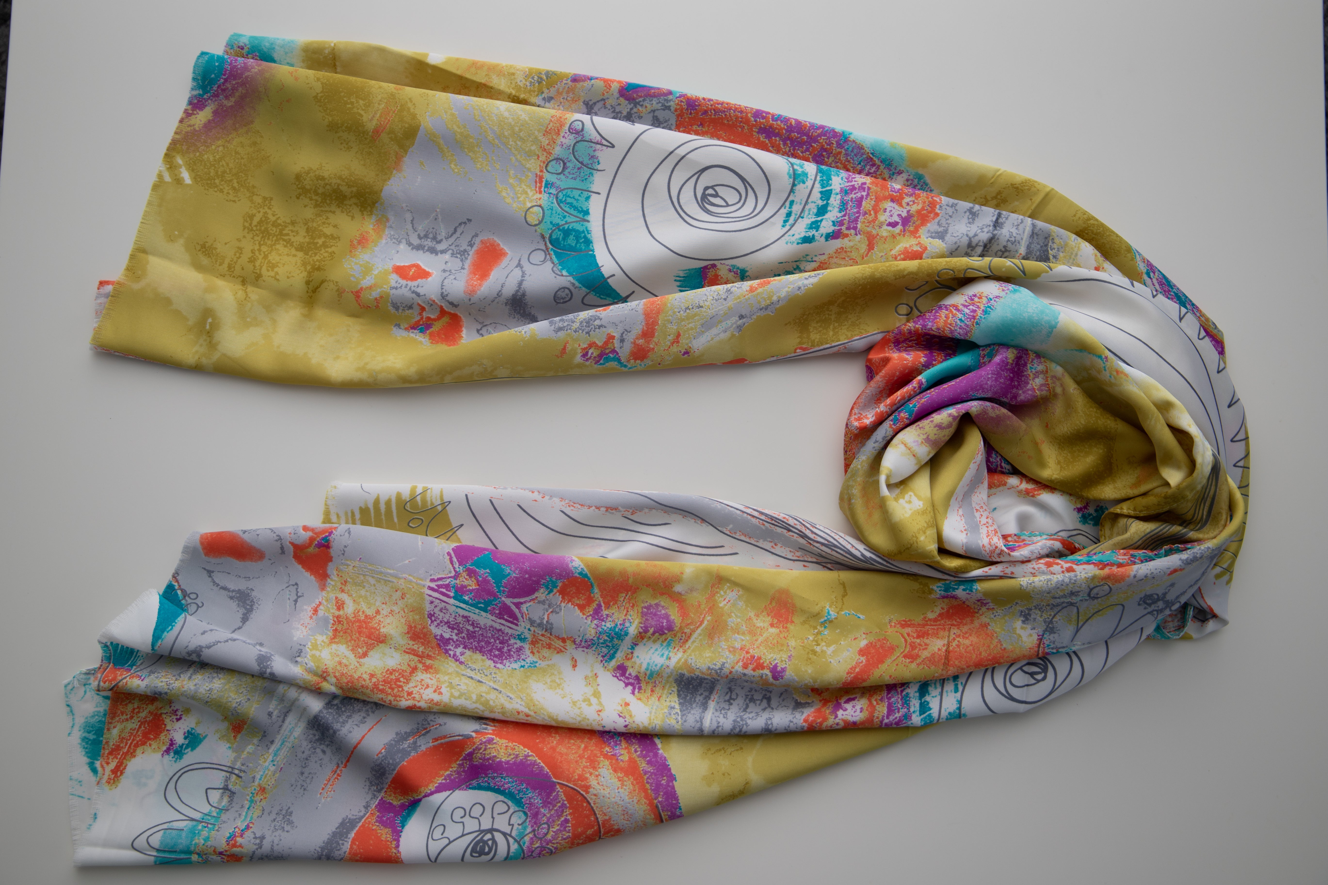 Multicolor Scarf | 4 - E-Modesta