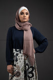 SALE Formal Dark Blue Blouse | Pleated Sleeves - E-Modesta