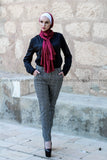 Geometric-Pattern Fashion Pants - E-Modesta