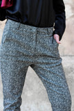 Geometric-Pattern Fashion Pants - E-Modesta
