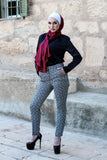 Floral-Pattern Fashion Pants - E-Modesta